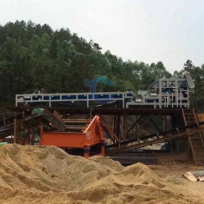 洗砂污水處理設備圖片 長沙洗砂污水處理設備 華工環?？萍? class=