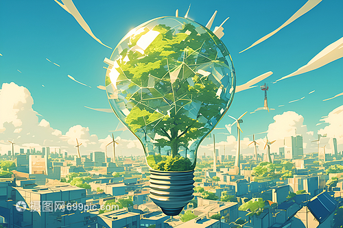 城市之光 新能源燈泡引領環?？萍夹鲁绷? class=